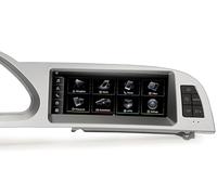 8,8" Android 14 Qualcomm 8 Core Autoradio GPS Navigateur pour Audi A6 C6 2005-2008 MMI-2G-HIGH Système Carplay Android Auto Bluetooth 5.1 Canbus DSP OEM Radio SWC WiFi Dab+ 4GO+64GO