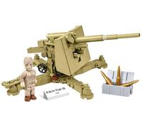 Cobi 3141 - 8.8CM Flak 18 - Jeu de Construction Jaune