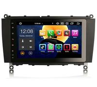 8" 8-Core 6GO 128GO Android 14 Autoradio Carplay GPS Navigateur pour Mercedes Benz CLK Class W209 C209 A209 Supporte Bluetooth 5.0 Android Auto Dab+ WiFi DSP Canbus IPS Écran Tactile