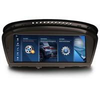 8,8 Pouces Android 15 Qualcomm Autoradio Carplay & Android Auto pour Séries 3/5/6 E90 E91 E92 E93 E60 E61 E63 E64, système CCC, Écran Tactile IPS SWC WiFi DSP Dab+ Bluetooth 5.1 Stéréo GPS Navigateur
