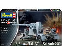 8,8cm FLaK 37 + Sd.Anh.202 - REVELL PLASTIC KIT 1/72
