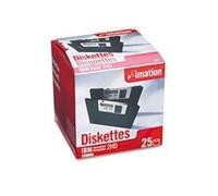 8,9 cm Floppy Diskettes, Ibm-formatted, DS/HD, 25/Lot
