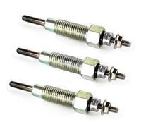8-97106549-4 Lot de 3 bougies de préchauffage diesel de remplacement pour moteur Isuzu 3LB1 3LD1 4LB1 4LE1 moteur Hitachi Daewoo pièces d'excavatrice, 10 V