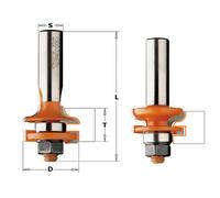 8/991.517 CMT JEUX DE FRAISES POUR JOINTS PROFIL/CONTRE-PROFIL
