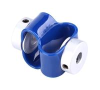 8 Accouplement d’arbre flexible en fibre de verre pour codeur, coupleur élastique résistant aux hautes températures avec alésage de 6 mm, conception isolante durable pour un