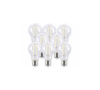 : 8 ampoules LED à filament E27 - 7,2 W - 806 lm - Blanc lumière du jour