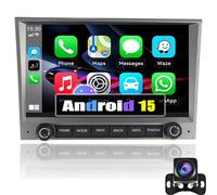 8 "Android 14 Auto Carplay Autoradio Pour Por-sche 911 997 Ca-yman 987 2005-2008 Por-sche Box-ster 987 2005-2012 DAB Radio GPS Sat Nav Bluetooth Lecteur Audio Vidéo Lecteur Mirror Link(Size:M150S)