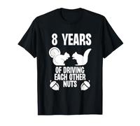 8 Ans à se Rendre dingues, Femme, Mari, Mariage T-Shirt