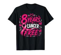 8 Ans de Sensibilisation au Cancer du Sein sans Cancer T-Shirt