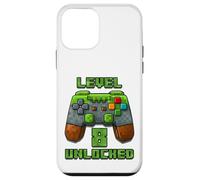 8 Ans Level Up, Cadeau d'anniversaire Amusant pour Gamer Meme Coque pour iPhone 12 Mini