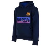 8 Ans - Sweat Capuche Barça Enfant - Collection Officielle Fc Barcelone Multicolore