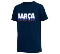 8 Ans - T-Shirt Barça Enfant Garçon - Collection Officielle Fc Barcelone Multicolore