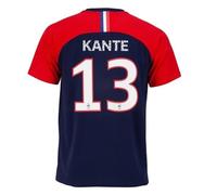 8 Ans - T-Shirt - Equipe De France - Kanté Fff - Enfant - Coton - Manches Courtes Multicolore