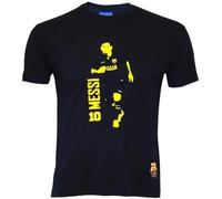 8 Ans - T-Shirt - Fc Barcelone - Messi - 100% Coton - Manches Courtes - Taille Enfant Multicolore
