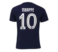 8 Ans - Tshirt Fff Kylian Mbappe Collection Officielle Equipe De France De Football Garçon Multicolore