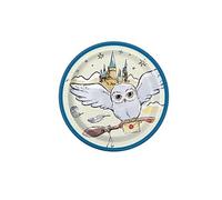 8 assiettes carton 18cm harry potter - cda u23934eu