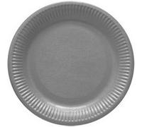 8 assiettes carton 23cm - acier - dart 146787 G