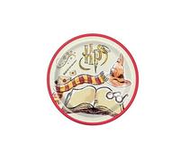 8 assiettes carton 23cm harry potter - cda u23935eu