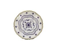 8 ASSIETTES CARTON DOLCE VITA 18CM BLEU ROI- VAISSELLE DE FÊTE