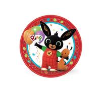 8 Assiettes En Carton Bing 23 Cm Taille Unique Multicolore