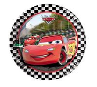 8 Assiettes En Carton Cars Formula Taille Unique Multicolore