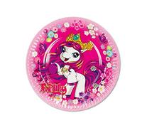8 assiettes en carton Filly Poney - 23cm