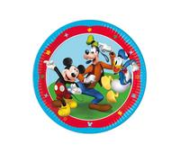 8 Assiettes en carton Mickey Mouse 23 cm