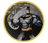Amscan Assiettes plates en carton Batman Gotham City 8 pièces 23 cm Noir