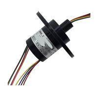 8 bagues collectrices conductrices D22mm, anneau collecteur compact, surveillance des anneaux conducteurs, brosse lumineuse de scène for plateau tournant