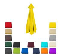 8 Baleines 3,5 m 4m Toit de marché extérieur Auvent De Remplacement Pour Parasol De Terrasse, imperméable et résistant aux UV Jaune 173-175 cm = 68 "-69" (3,5 m = 11,5 pieds)