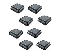 8 Balise solaires carrées QUADRY 12cm 60LM