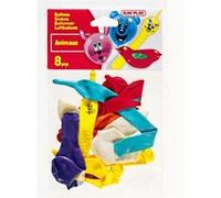 8 Ballons De Baudruche Forme Animaux Avec Imprimes G