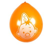 Folat - Bumba Clown Balloons - Multi Colors - 8 Pieces
