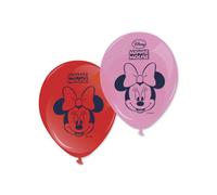 8 Ballons Imprimés Minnie 28 cm