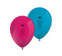 8 Ballons Imprimés Shimmer And Shine Taille Unique Multicolore