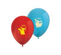 8 Ballons latex Pokémon Next Generation