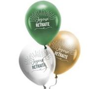 8 ballons latex retraite tropical 30cm - générique cd6729 Multicolore G