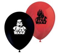 Star Wars Lot de 8 ballons imprimés 10203736 Blanc