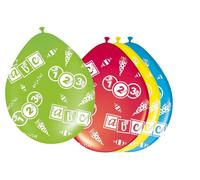 8 ballons rentrée scolaire
