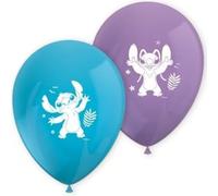 8 ballons * STITCH et ANGEL * comme décoration pour anniversaire d'enfant et fête à thème | 85 cm de circonférence | Ballons Disney ballon décoration fête à thème fête d'enfants