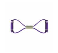 8 Bandes de résistance Bande de résistance élastique en Forme 8 avec poignée, Portable, for Hommes et Femmes, for étirer Les Bras épaules renforcer Muscles(Purple)