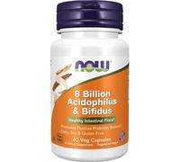 8 billions d'acidophilus & bifidus 60 gélules végétales Now Foods
