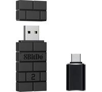 8 Bit Wireless Usb Adapter 2 With Otg Adapter Accessory Compatible With Oled Switch/Ns Switch/Ps5/Ps4/Pc/Raspberry Pi¿Compatible Avec Switch 2¿