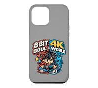 8 Bits Soul dans Un Studio collectif de Joueurs rétro 4K World Coque pour iPhone 12 Pro Max