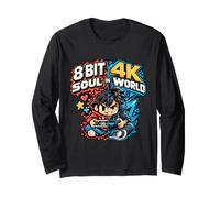 8 Bits Soul dans Un Studio collectif de Joueurs rétro 4K World Manche Longue