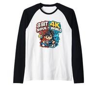 8 Bits Soul dans Un Studio collectif de Joueurs rétro 4K World Manche Raglan
