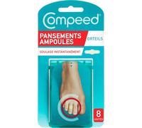 8 Blister Foot Toe Plasters-Hydrocolloid Technology-Instant Relief-Second Skin