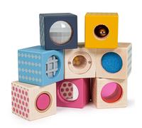 8 blocs sensoriels en bois