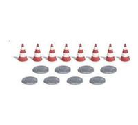 8 bouches d égouts et 8 cône de sécurité# G