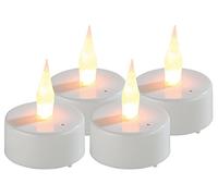 8 Bougies Chauffe-Plat LED à souffler [Lunartec]